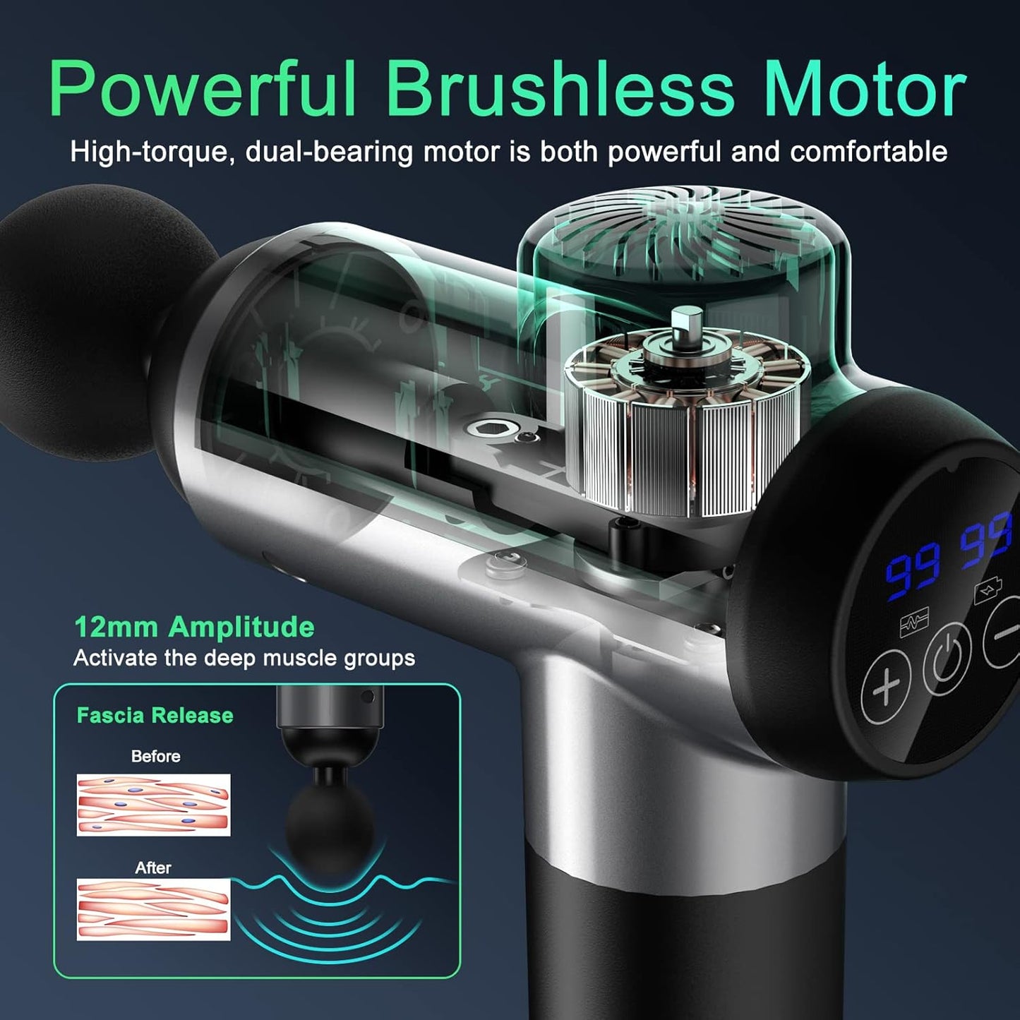 Pistola de Masaje Muscular