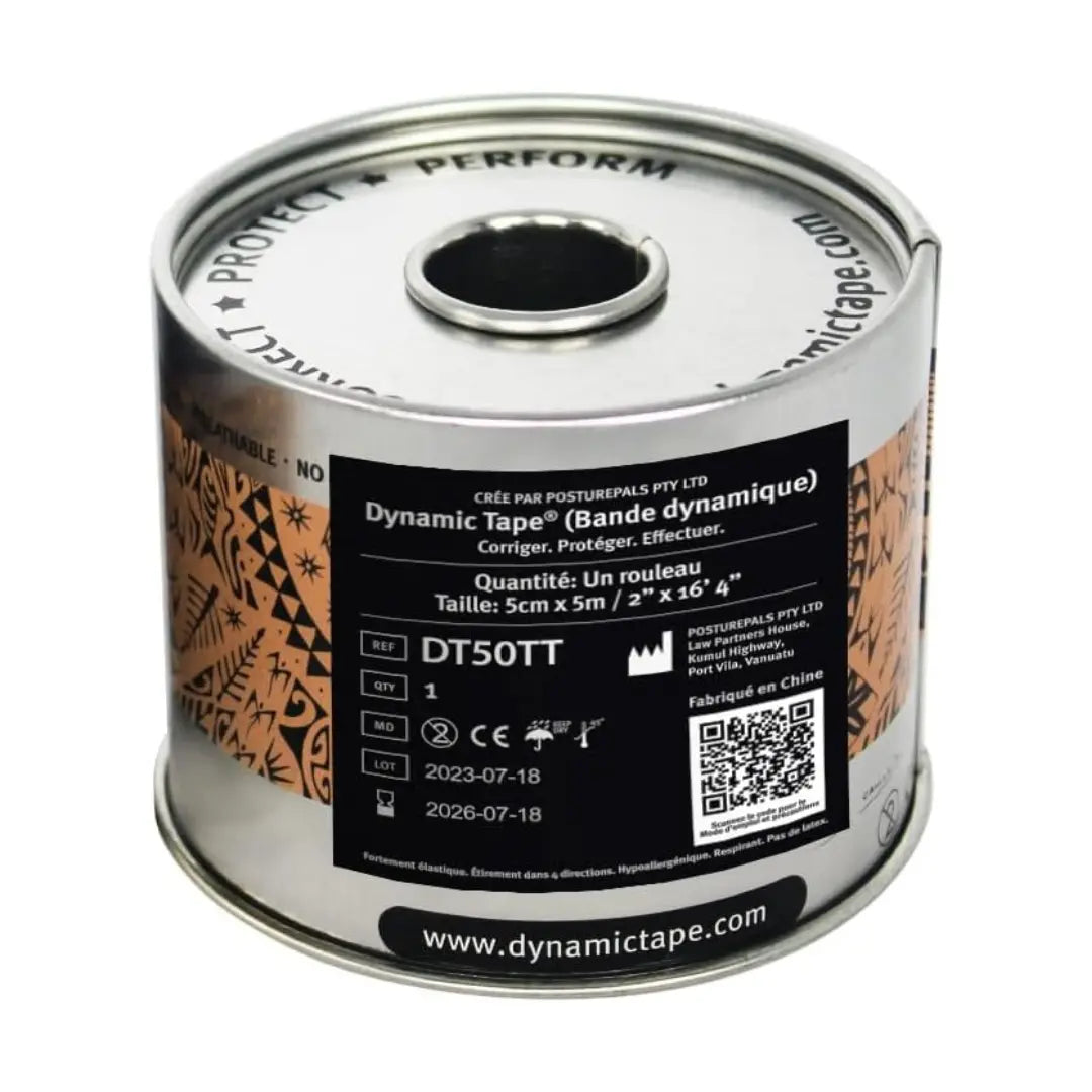 Dynamic Tape – Black Tape 5cm x 5m