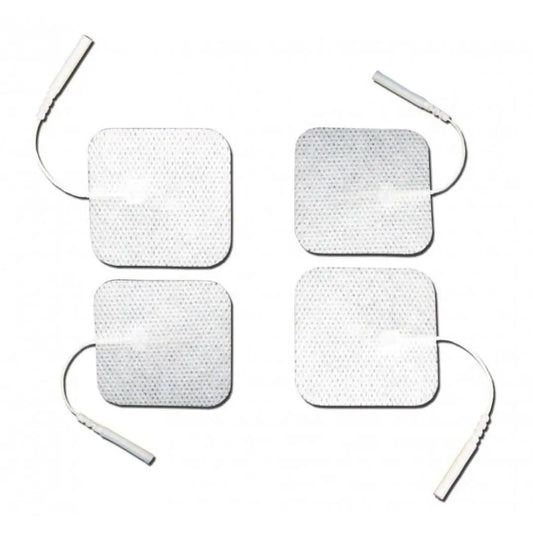 Electrodos Desechables para TENS con Cable 5x5cm (4 unidades)