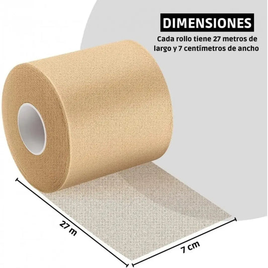 Pretape Beige 7cm x 27m