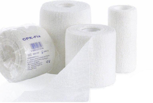 Venda elástica cohesiva de fijación CPK FIX FARMABAN 8cm x 20m