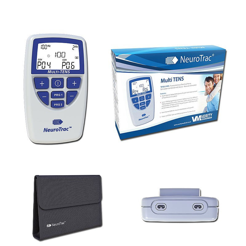 NeuroTrac™ Multi-TENS (TENS + EMS) with 2 channels