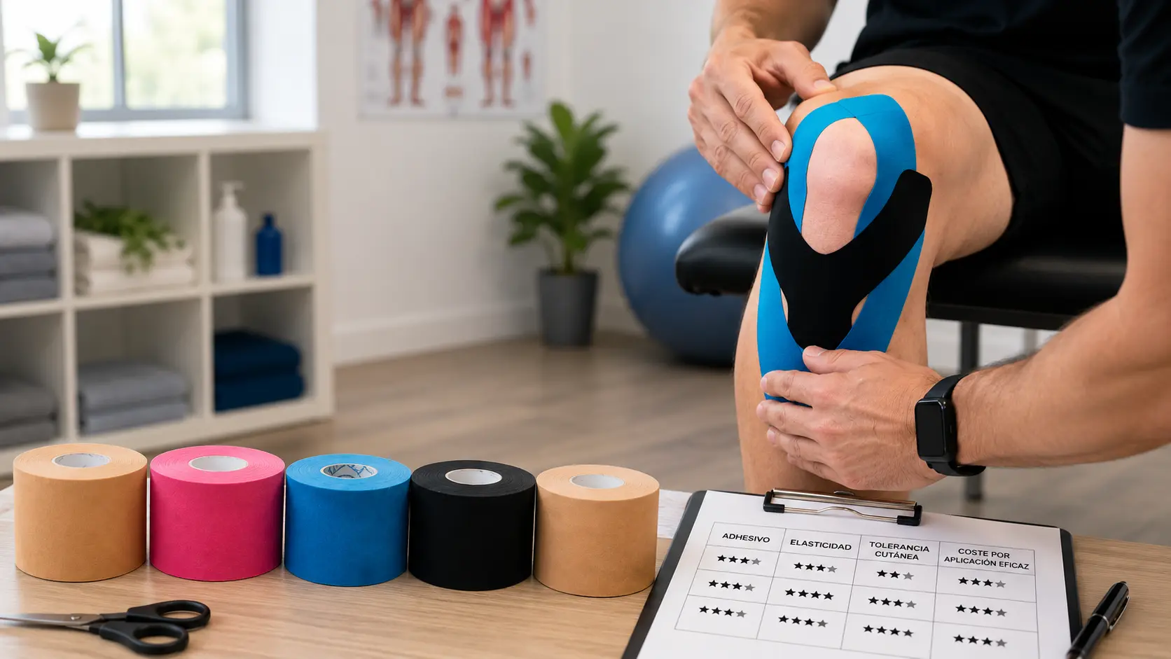 Comment choisir son kinesio tape : guide pour kinésithérapeutes