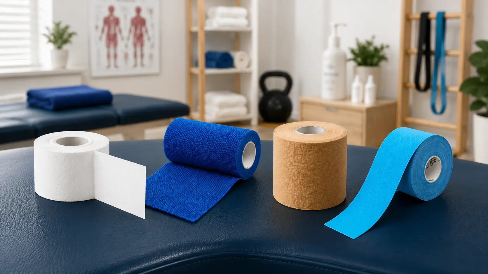 Pretape, vendaje cohesivo o sporttape: cuál usar