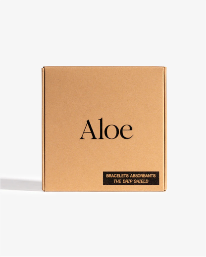 2 Absorbent Wristbands by Aloe Paris – Soft and Reusable