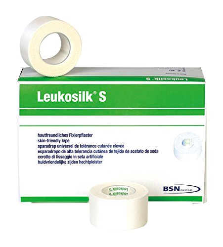 Leukosilk S 1,25cm x 9,2m caja de 24 unidades