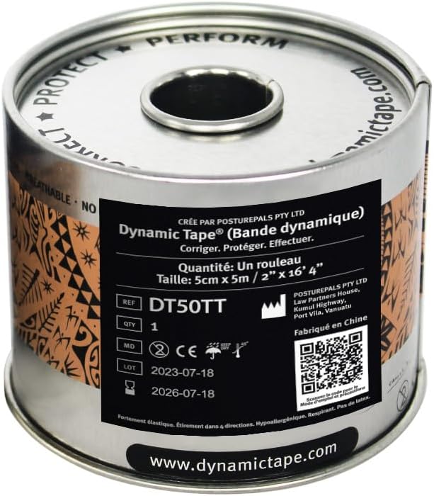 Dynamic Tape – Black Tape 5cm x 5m