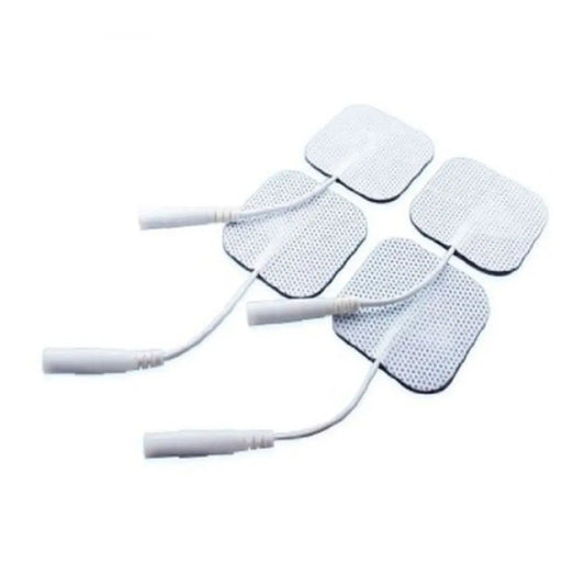 Electrodos Desechables para TENS con Cable 5x5cm (4 unidades)