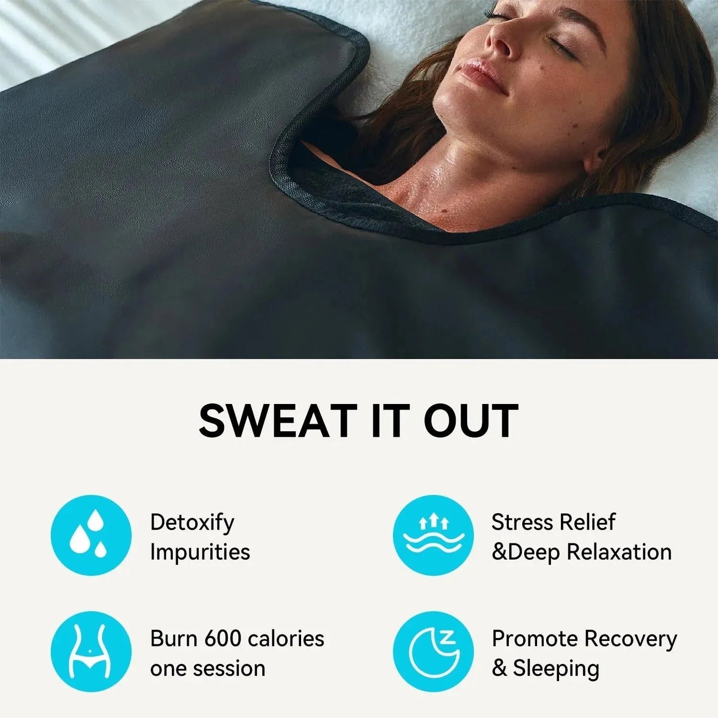 Air Relax Manta de Sauna Infrarrojo