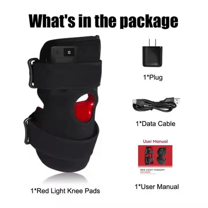 Red light knee brace