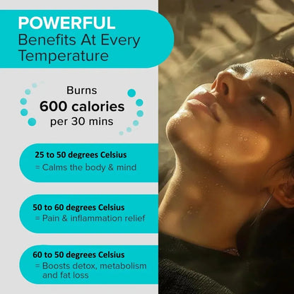 Air Relax Manta de Sauna Infrarrojo