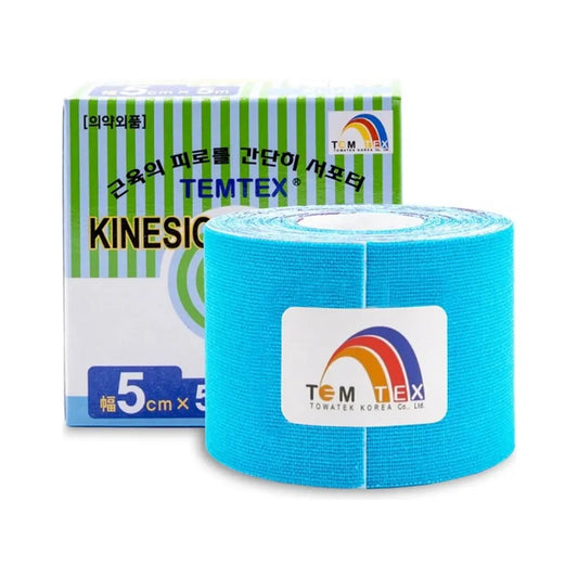 Temtex Kinesio Tape Classic Azul Bleu 5m x 5cm Kinemarket