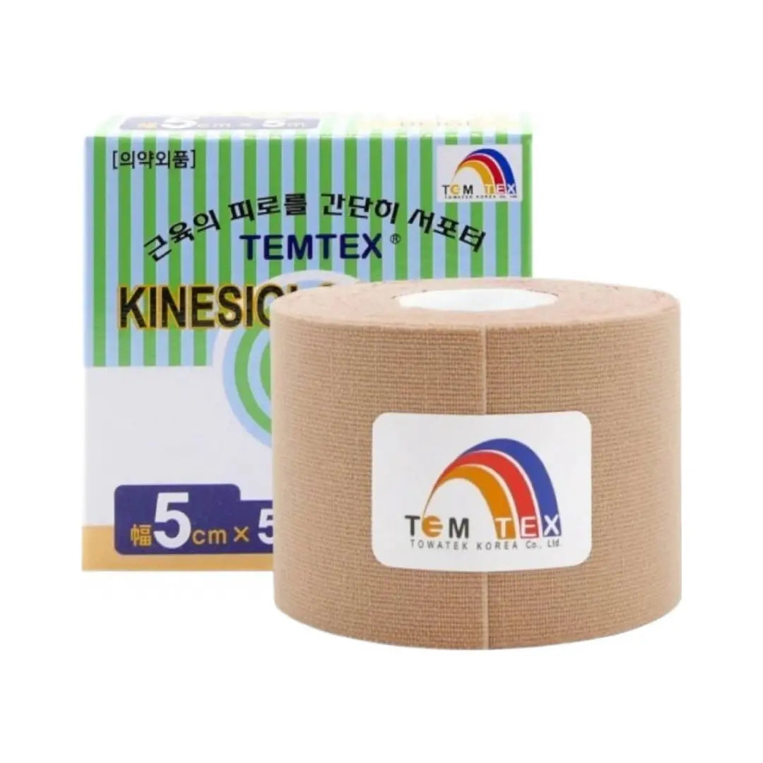 Temtex Kinesio Tape Classic Beige 5m x 5cm Kinemarket