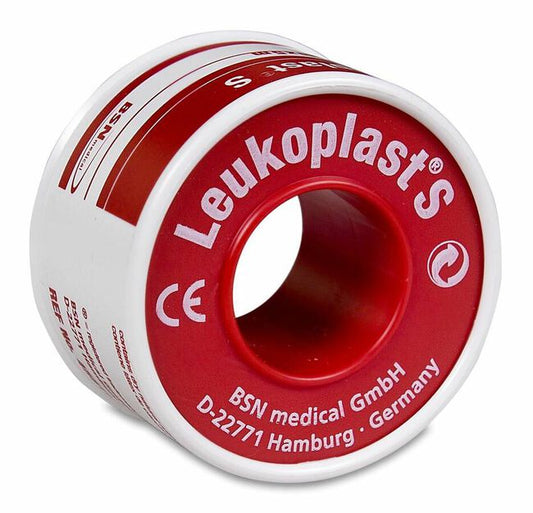 Leukoplast S 2,5cm x 5m caja de 12 unidades