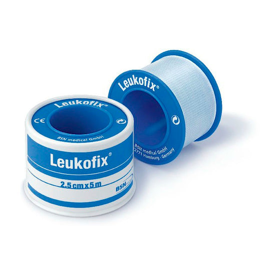 Leukofix 2,5cm x 9,2m caja de 12 unidades